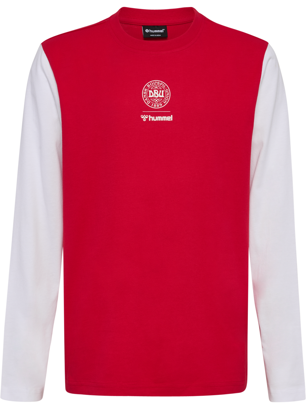 DBU 26 FAN RED-WHITE TEE LS KIDS