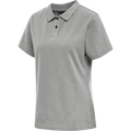 hmlRED STRETCH POLO WOMAN