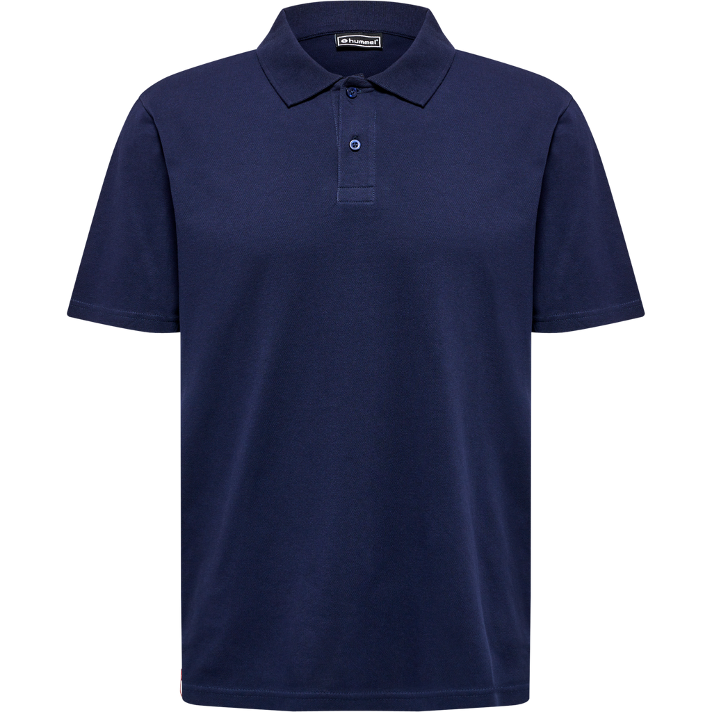 hmlRED STRETCH POLO
