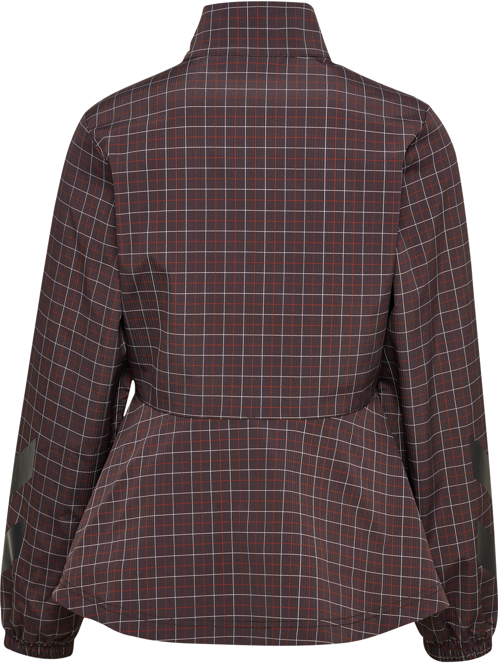 hmlI-D FUNNEL NECK CHECK JACKET