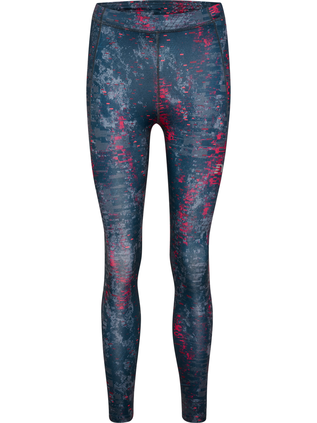 BLACK PRINTED WARM TIGHTS