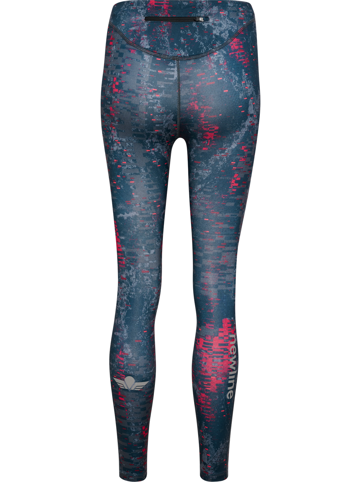 BLACK PRINTED WARM TIGHTS