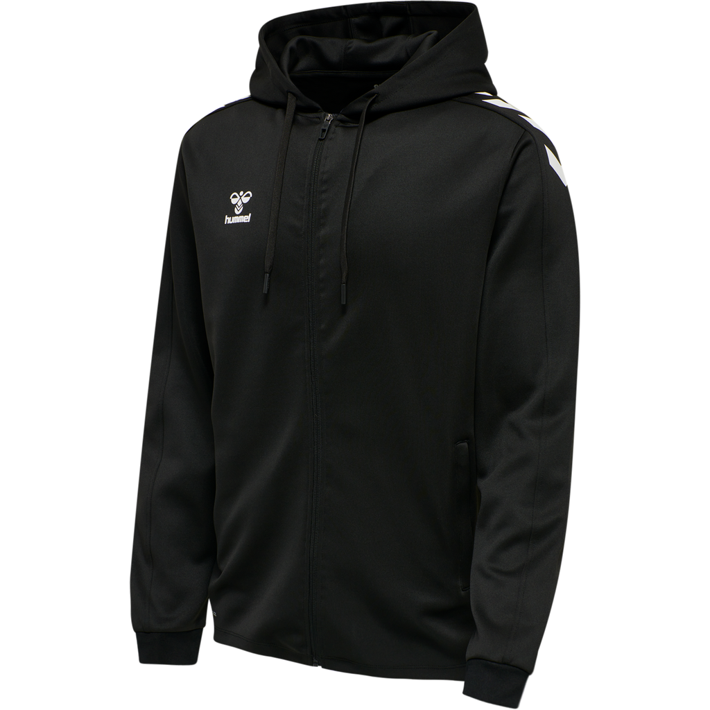 hmlCORE XK POLY ZIP HOOD SWEAT