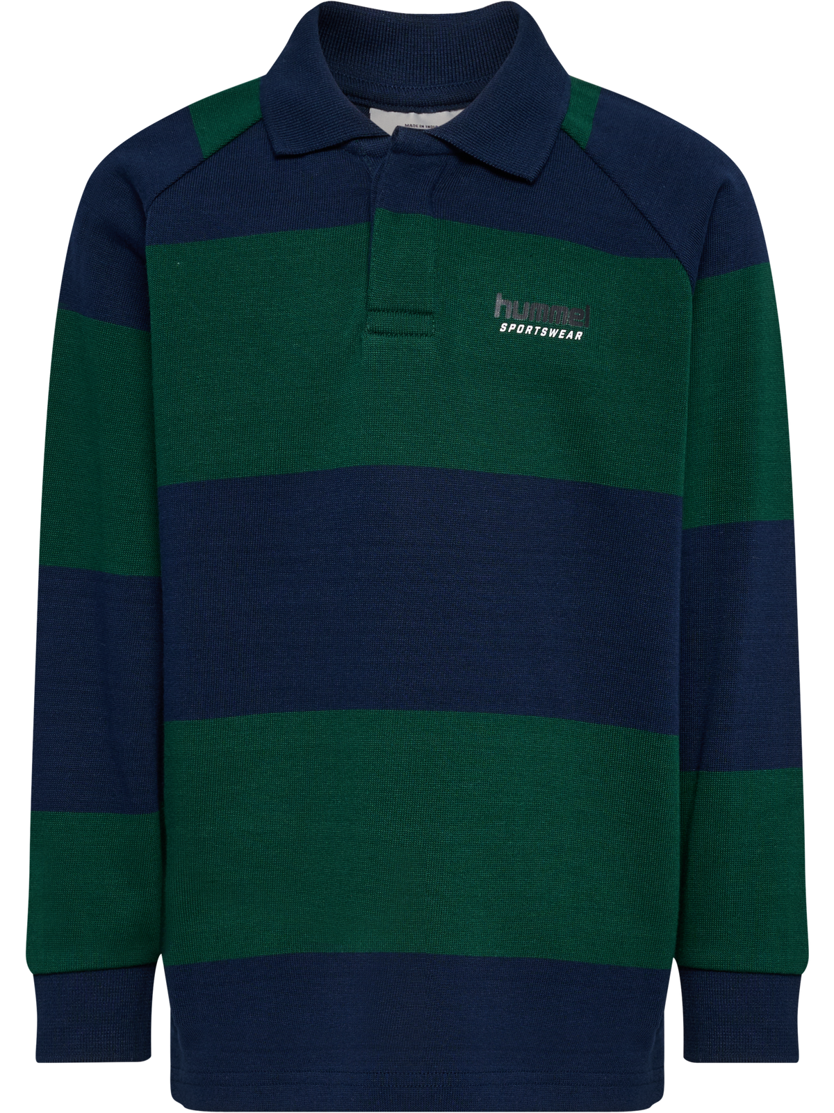 hmlJR LOOSE STRIPED POLO L/S