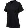hmlRED STRETCH POLO WOMAN