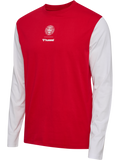 DBU 26 FAN RED-WHITE TEE LS