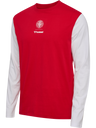 DBU 26 FAN RED-WHITE TEE LS