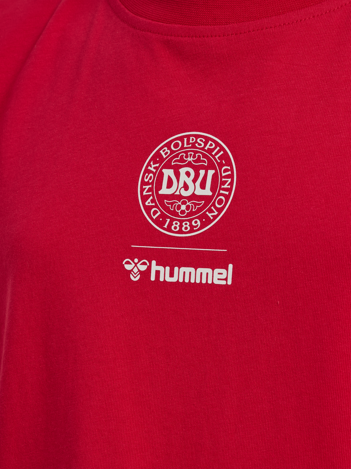 DBU 26 FAN RED-WHITE TEE SS KIDS