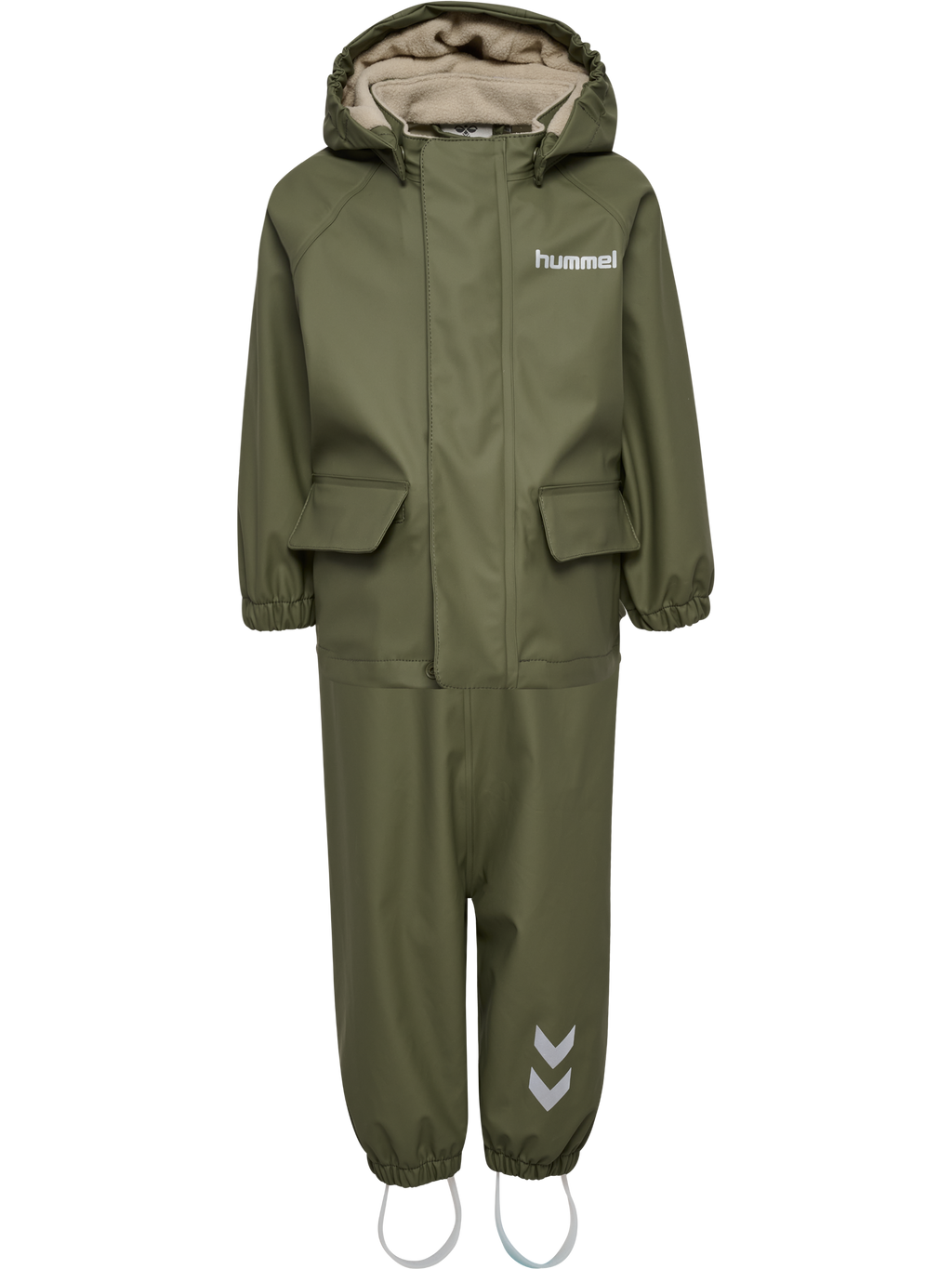 hmlSOLO PU RAIN BIB SET