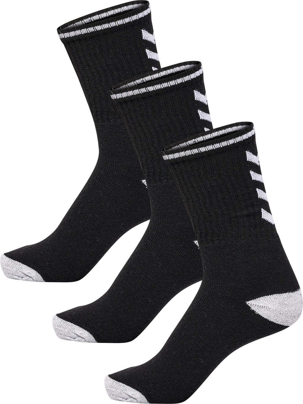 hml3-PACK SINGLE STRIPE CREW SOCK