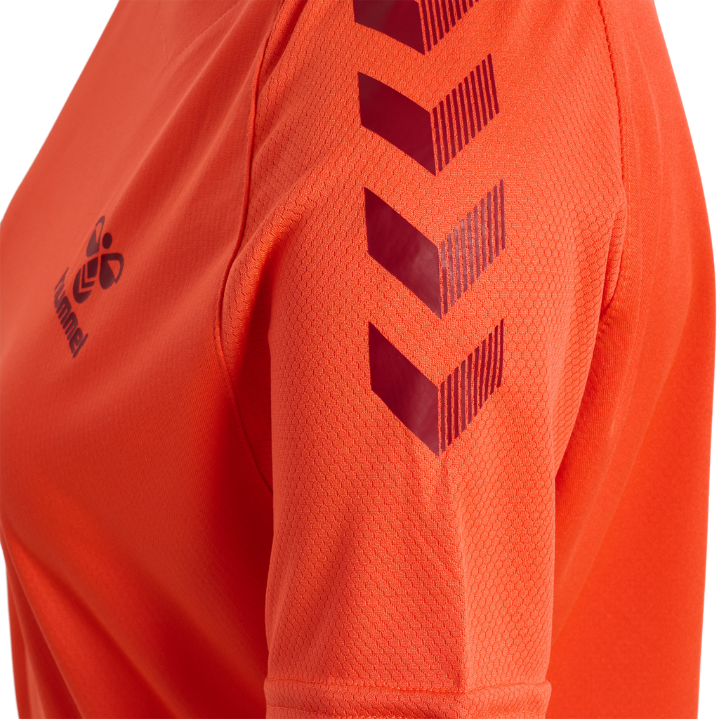 hmlONGRID POLY JERSEY S/S WO