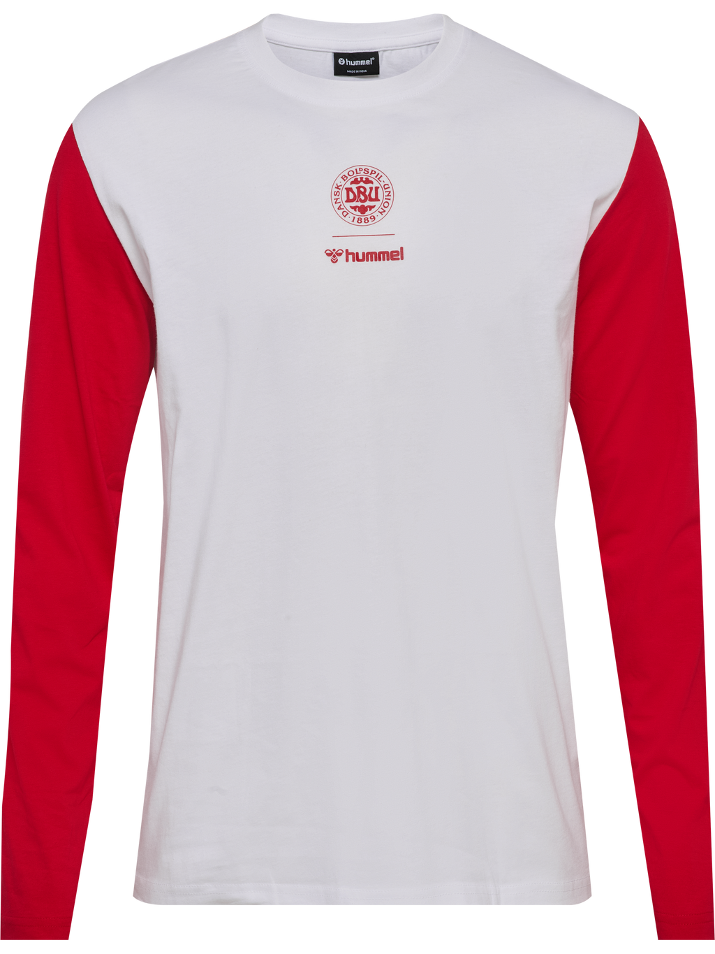 DBU 26 FAN RED-WHITE TEE LS