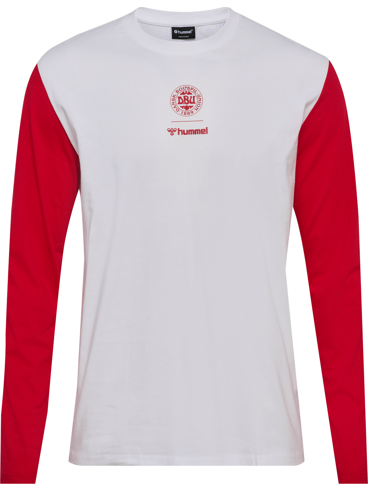 DBU 26 FAN RED-WHITE TEE LS