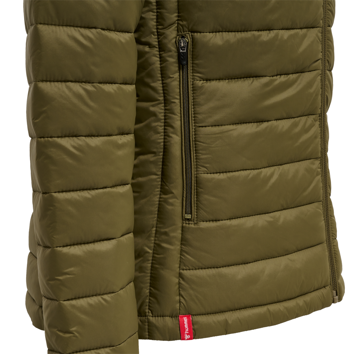 hmlRED QUILTED HOOD JACKET WOMAN