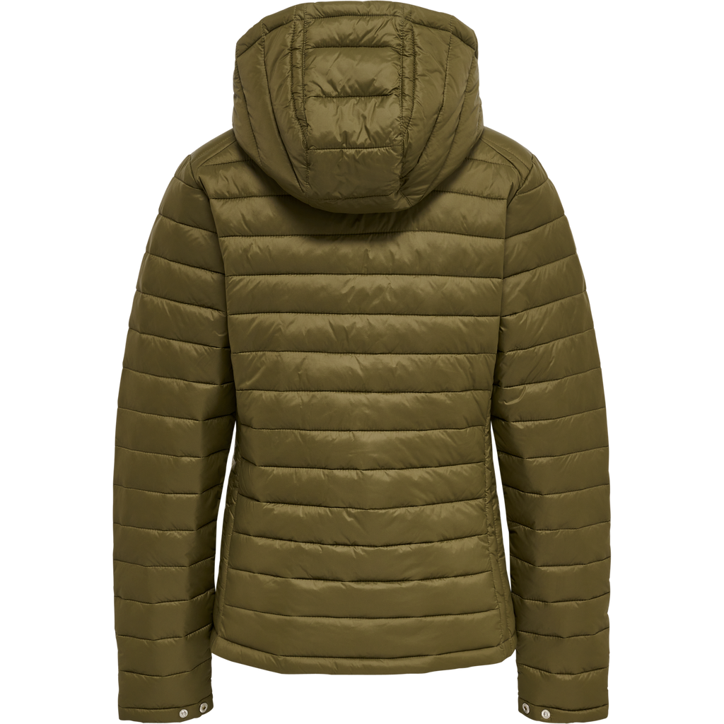 hmlRED QUILTED HOOD JACKET WOMAN
