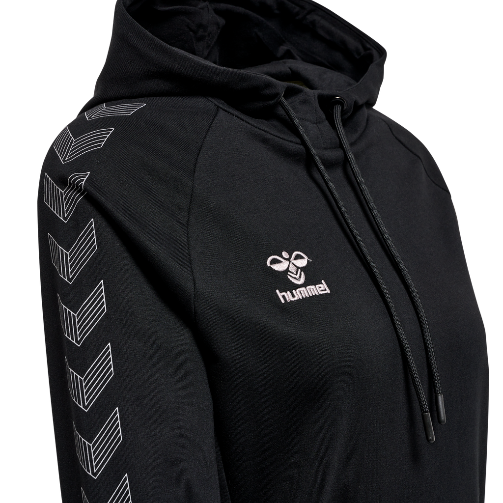 hmlMOVE GRID COTTON HOODIE WOMAN