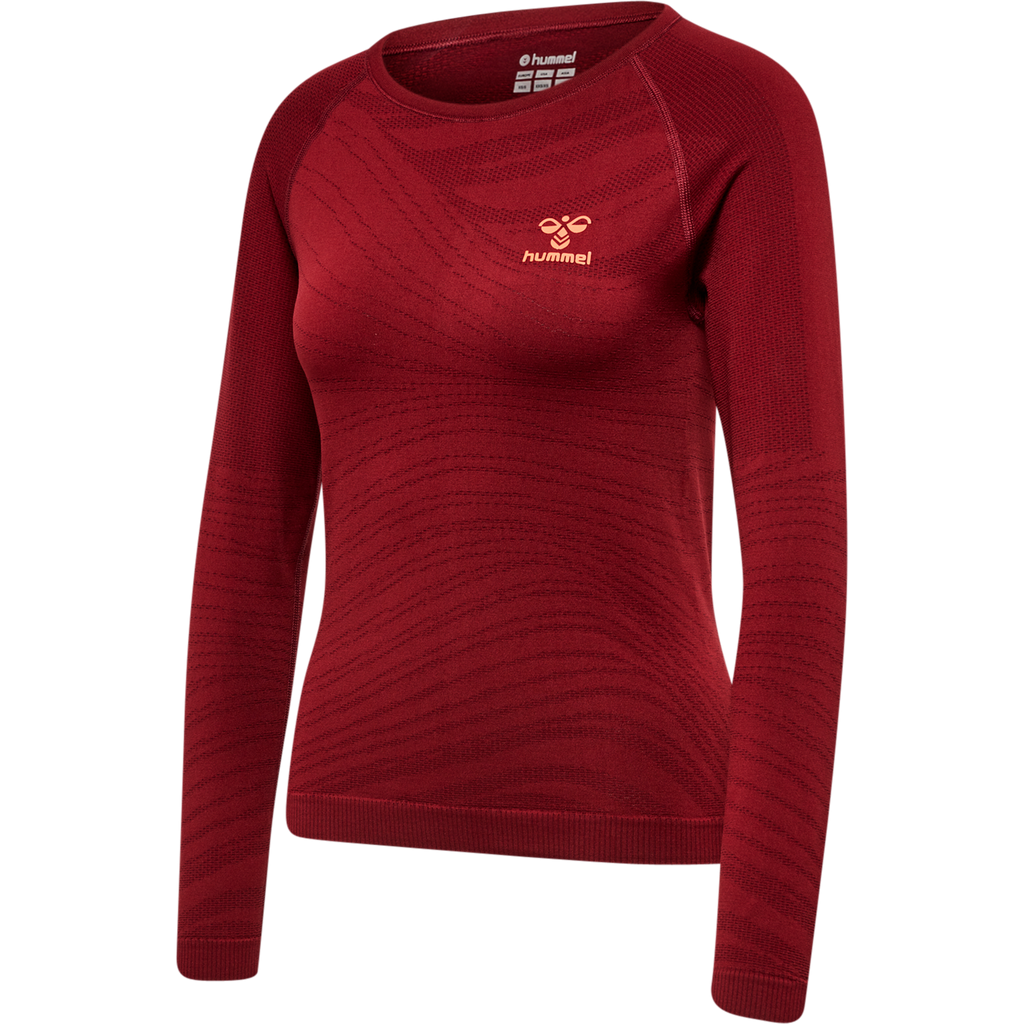 hmlONGRID SEAMLESS L/S WO