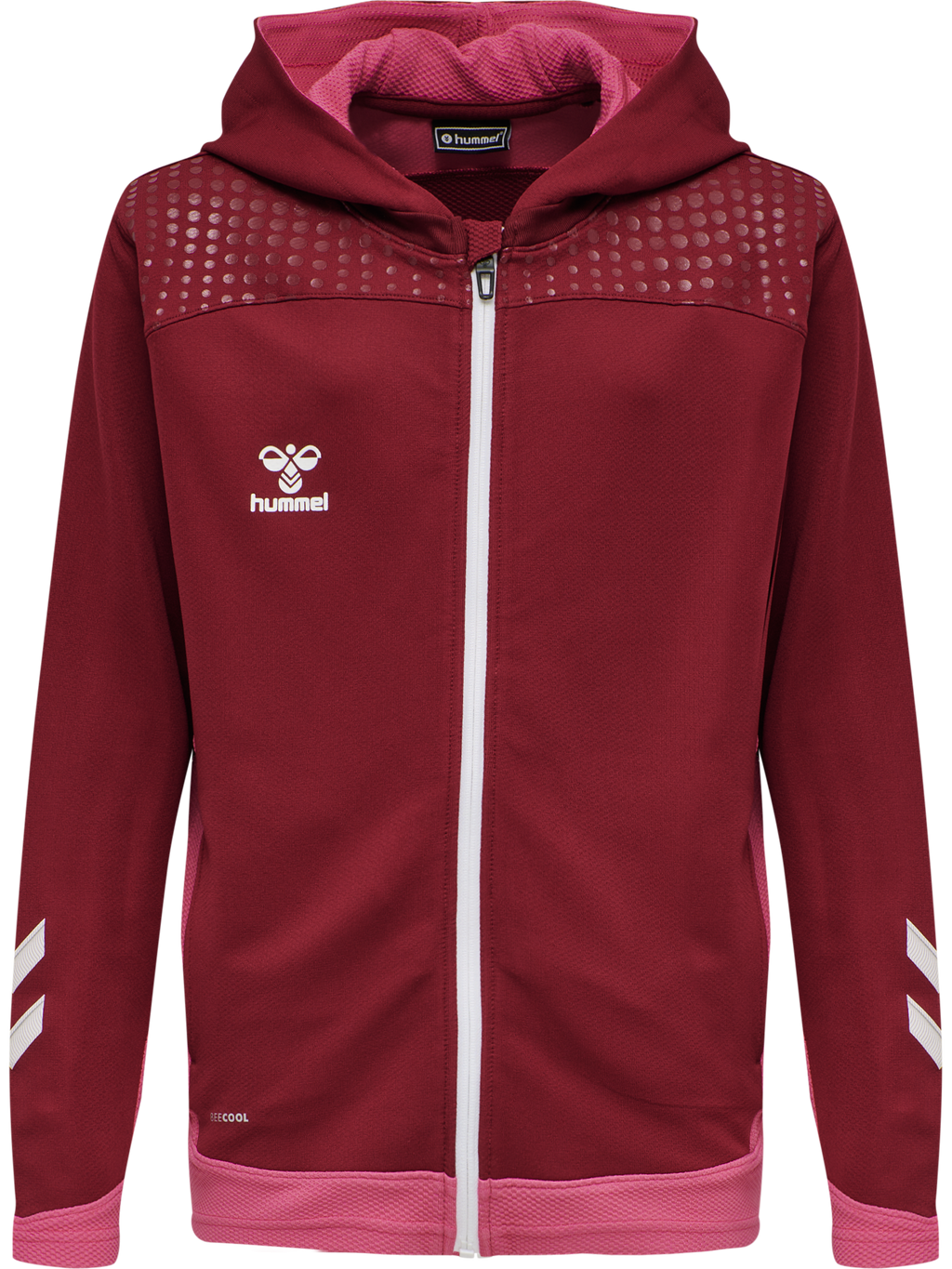 hmlLEAD ZIP POLY HOODIE KIDS