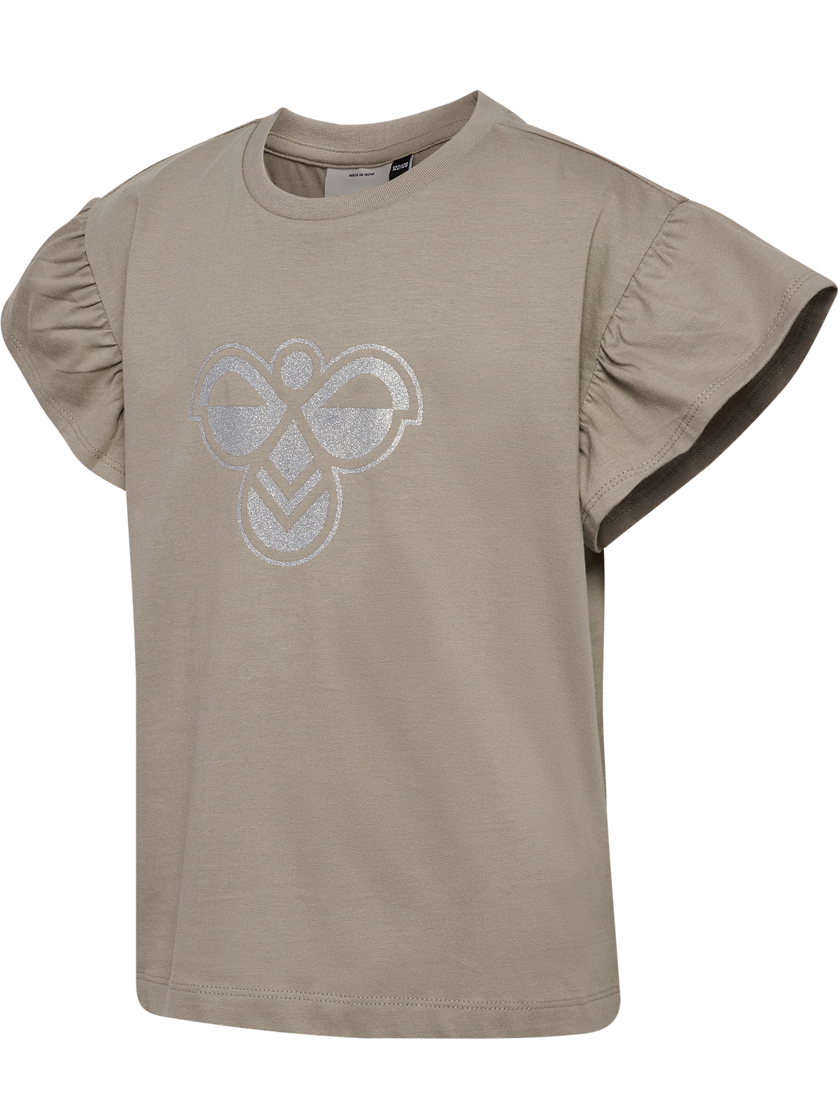 hmlJR RUFFLE T-SHIRT SS BIG BEE