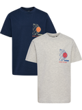 hmlJR REG T-SHIRT S/S RUNNER 2-PACK