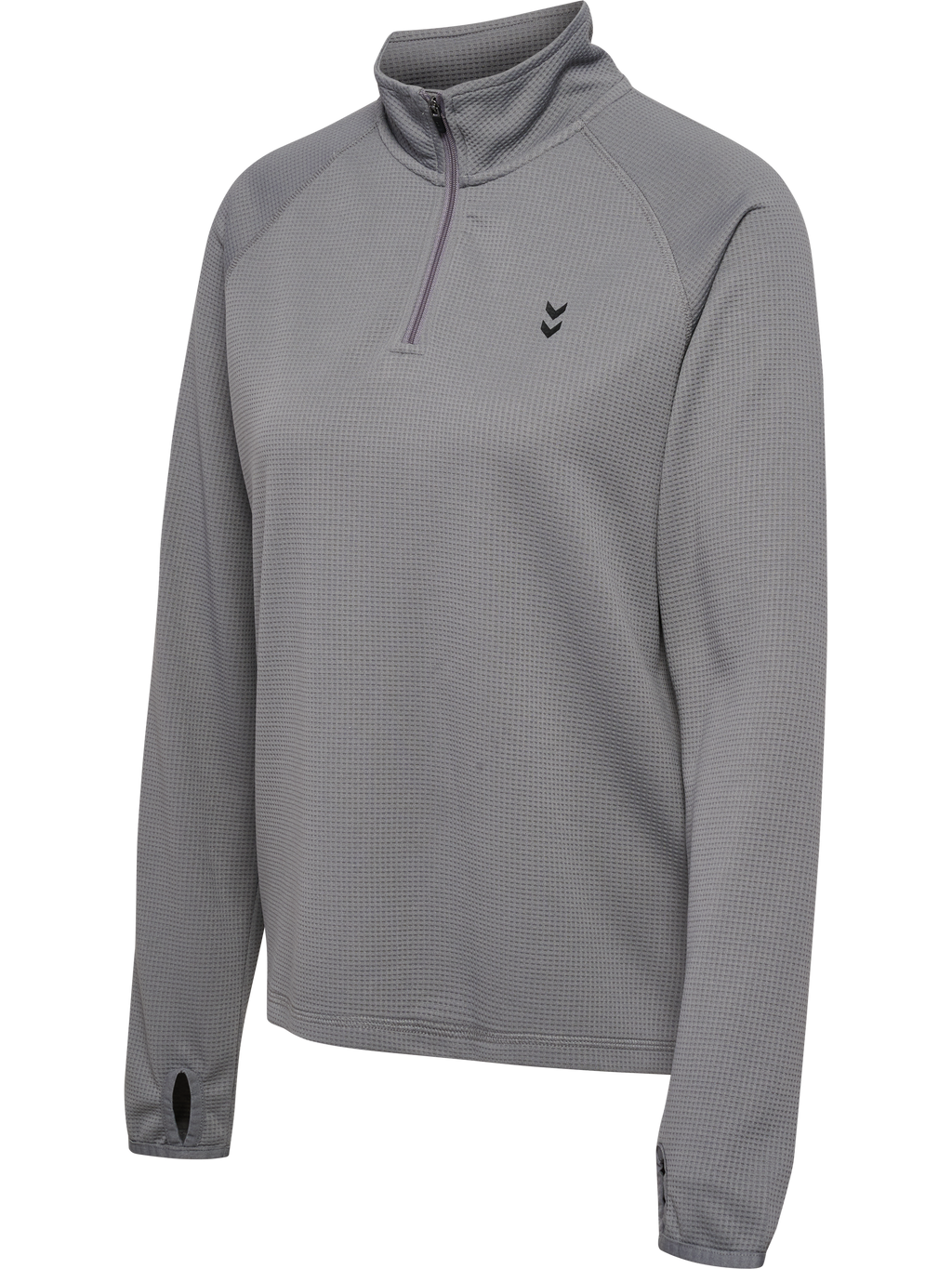 hmlPULSE W HALF ZIP MIDLAYER