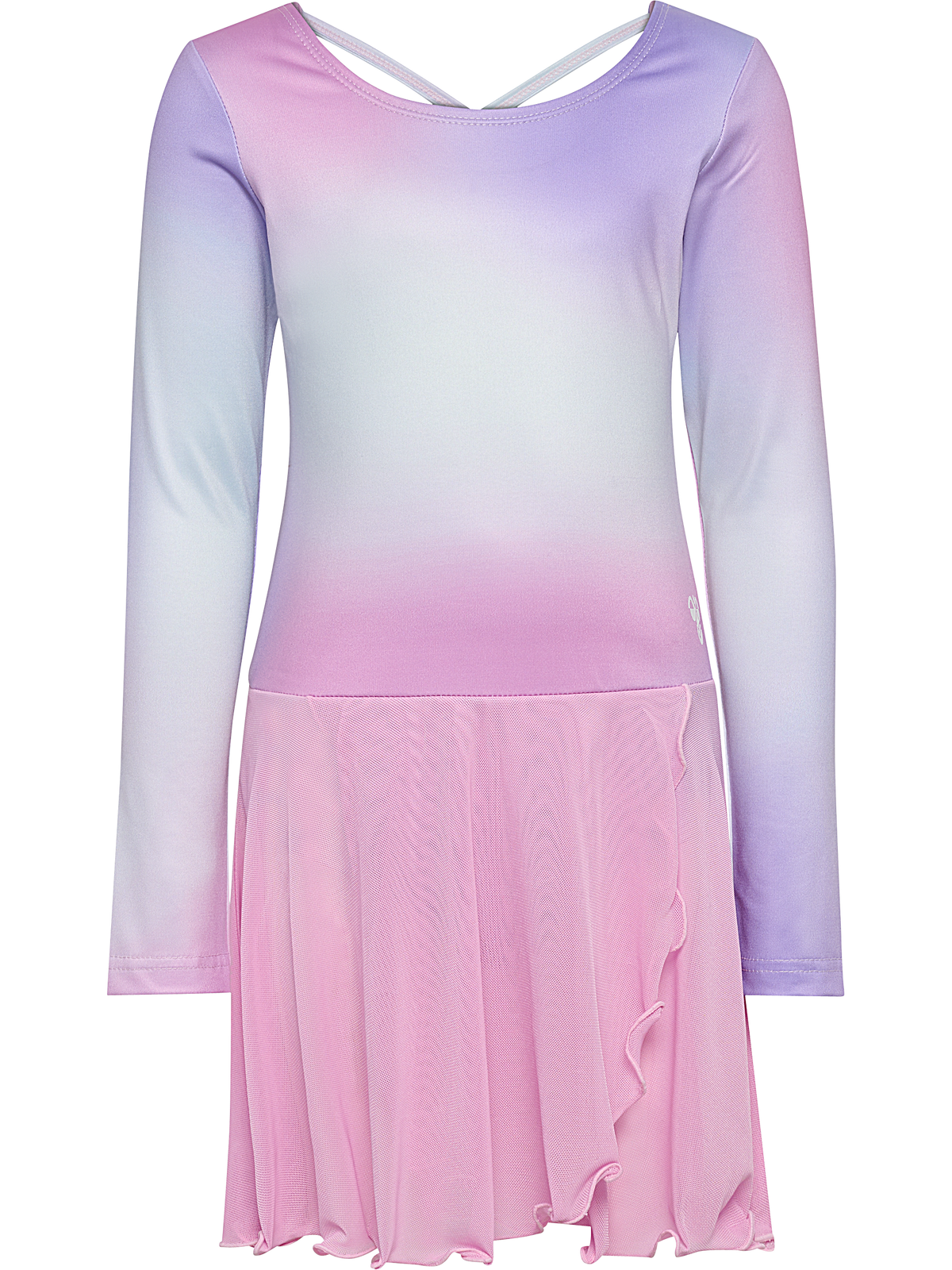 hmlJR GRADIENT SKIRTY GYMSUIT L/S