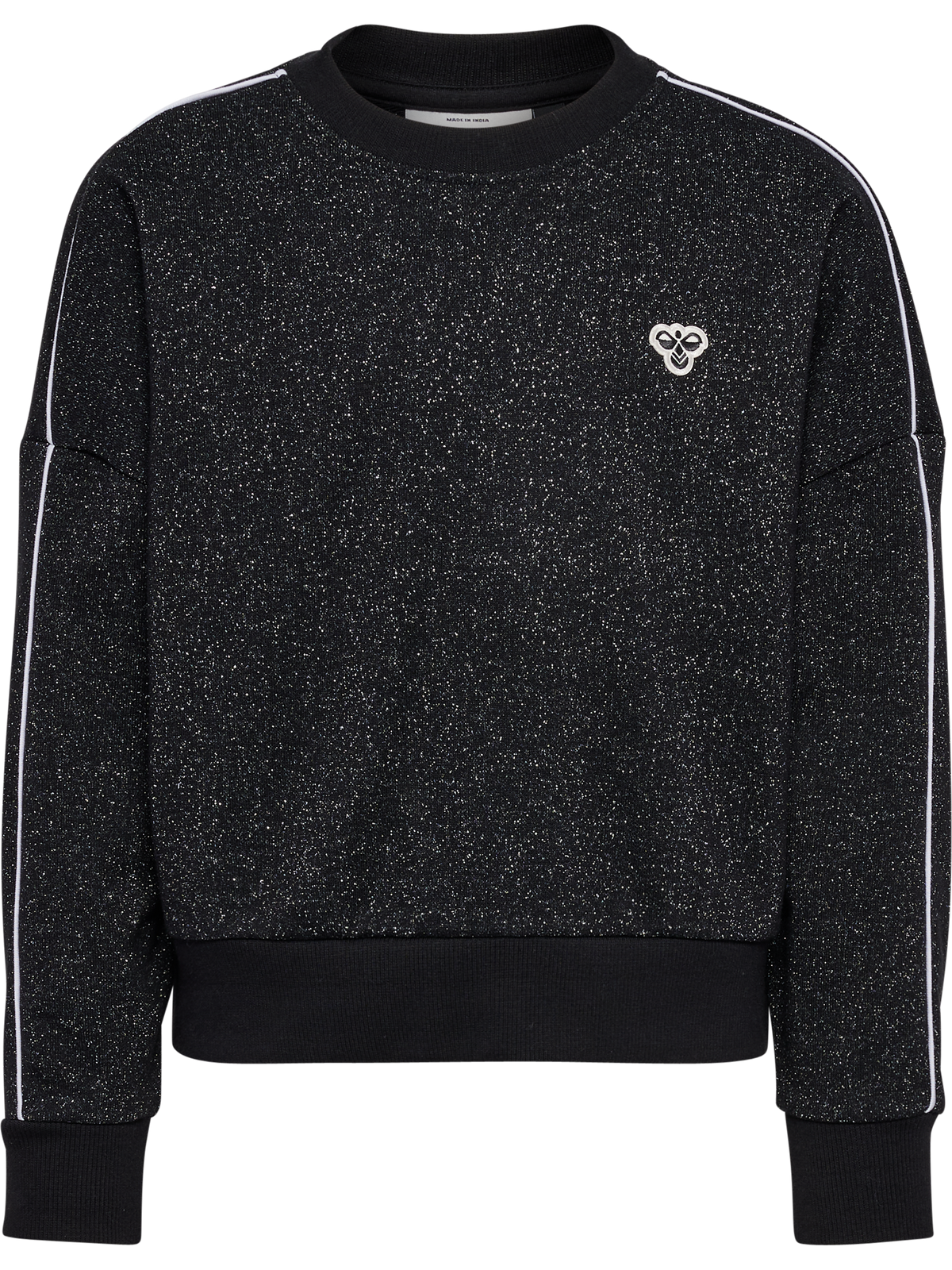 hmlJR LOOSE GLITTER CREWNECK