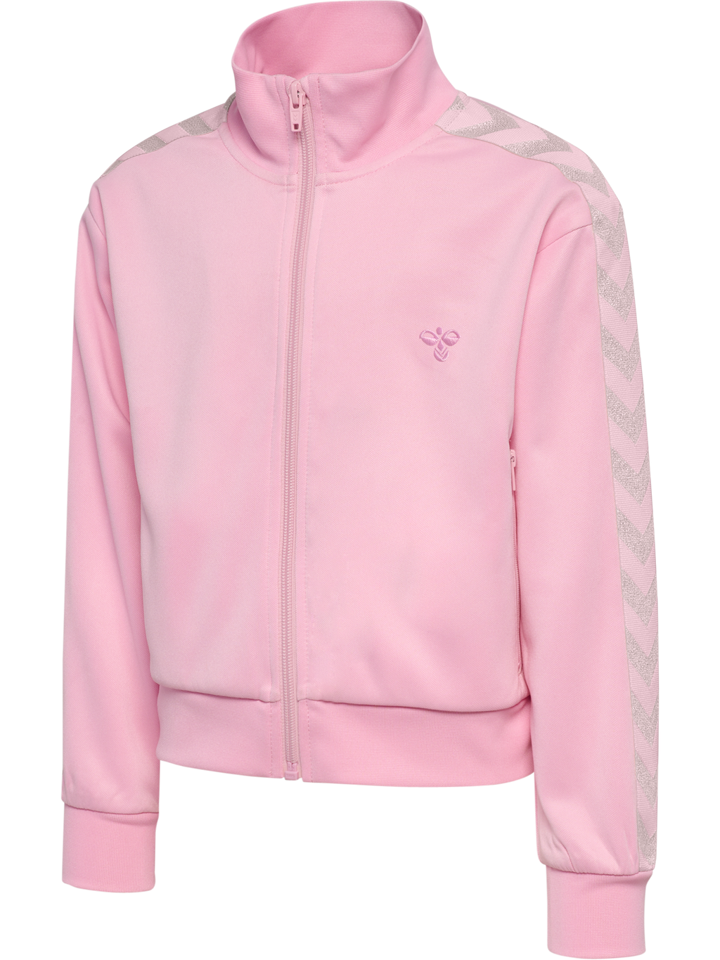 hmlJR REG POLY TAPE GIRL ZIP JACKET